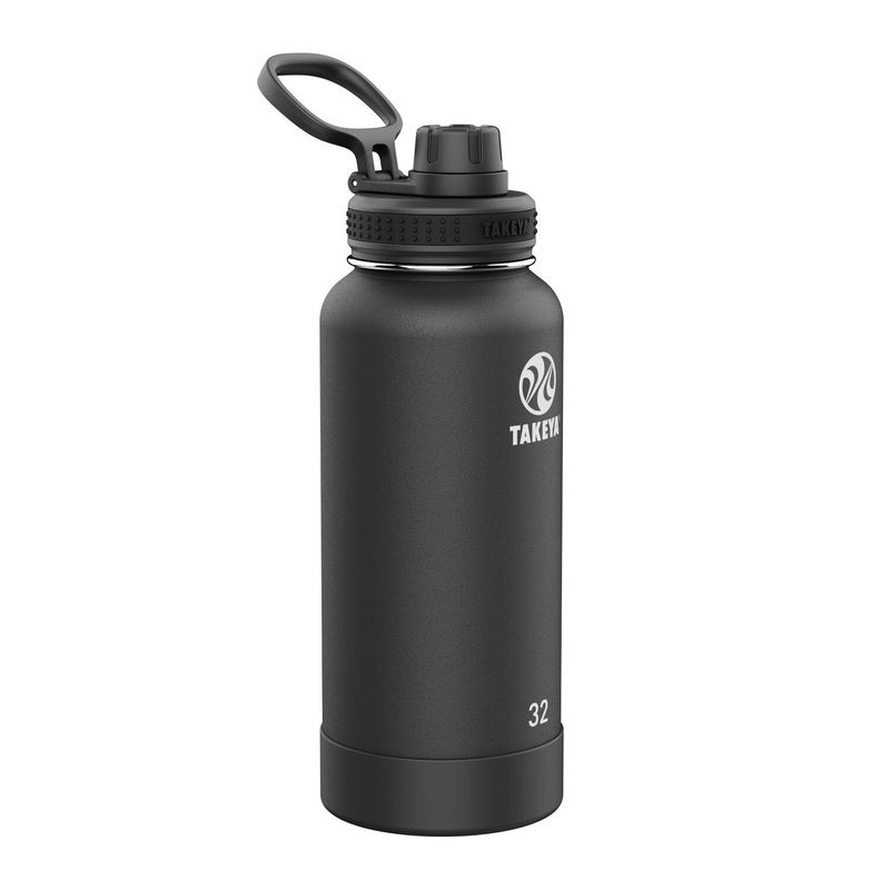 TAKEYA - Botella Takeya Térmica 950 Ml Antigoteo – Color Onyx