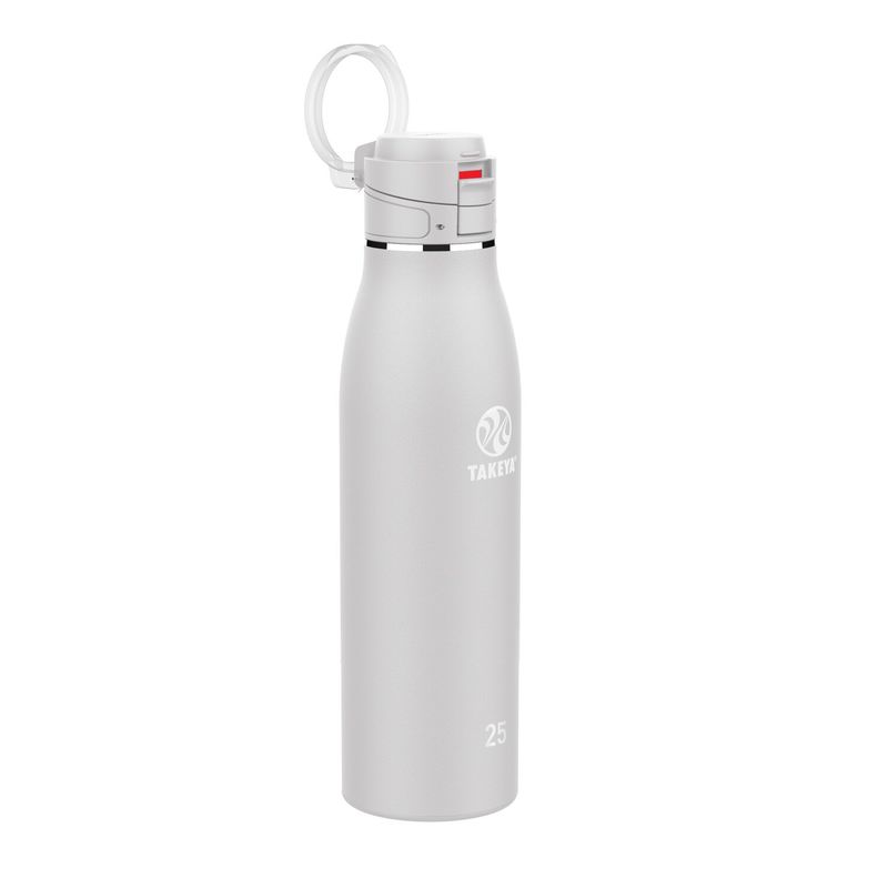 TAKEYA - Botella Takeya Térmica 740 Ml Flip Lock Traveler - Color Dodgeball
