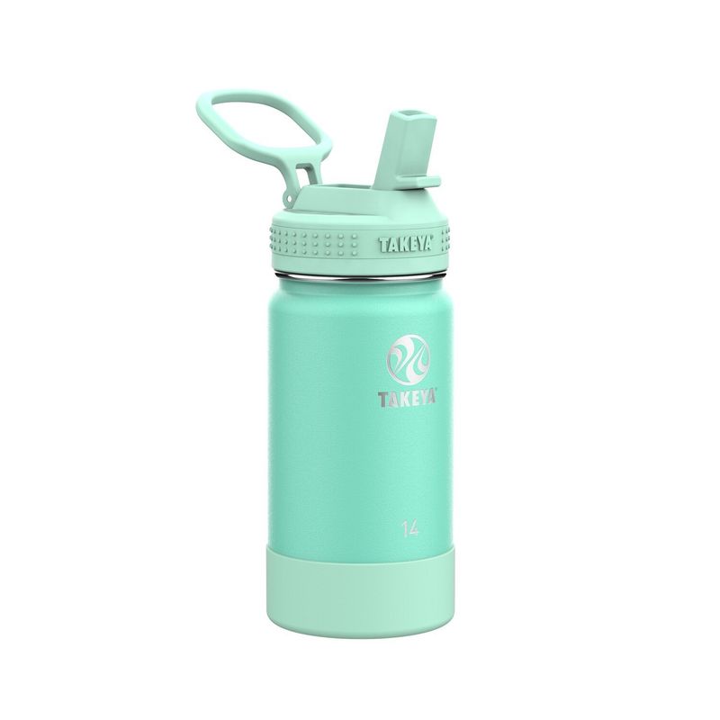 TAKEYA - Botella Takeya Kids Térmica 414 Ml Bombilla – Color Seafoam