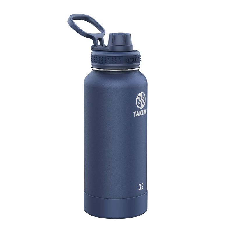 TAKEYA - Botella Takeya Térmica 950 Ml Antigoteo – Color Midnight