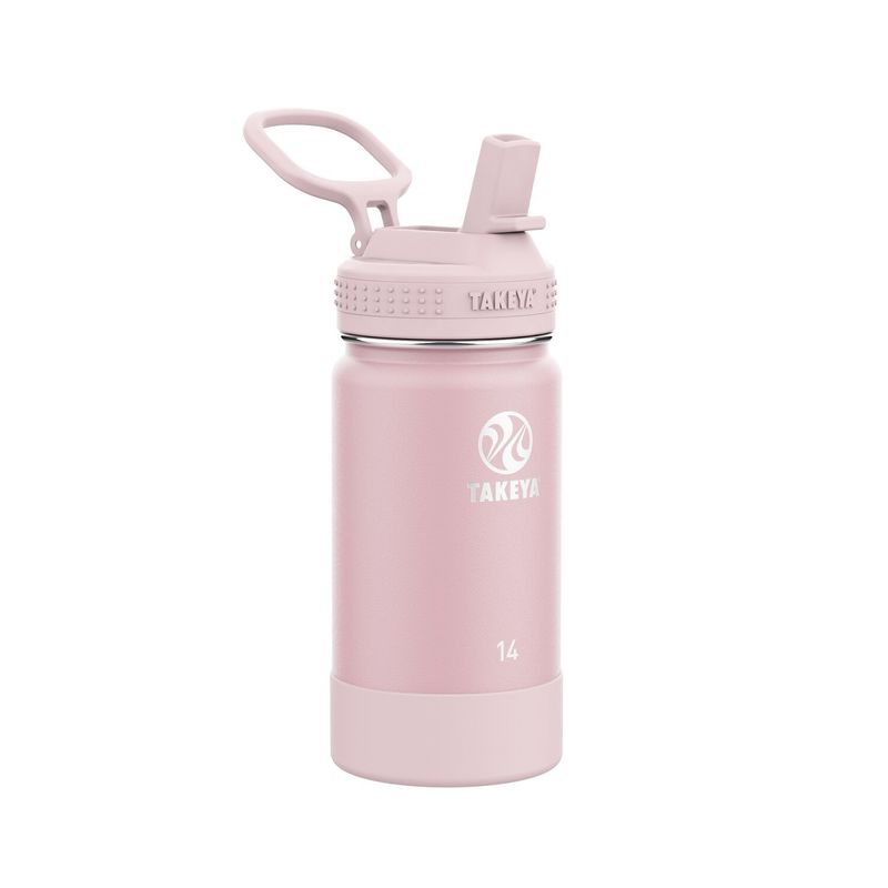 TAKEYA - Botella Takeya Kids Térmica 414 Ml Bombilla – Color Blush
