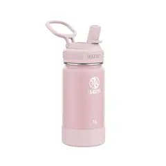 TAKEYA - Botella Kids Térmica 414 Ml Bombilla – Color Blush