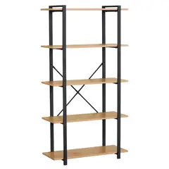 NOVAHUS - Estante 5 niveles 150x80x34 cm Industrial