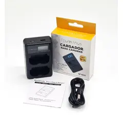GENERICO - Iluminus Cargador Doble Para Baterías Fujifilm NP-W235