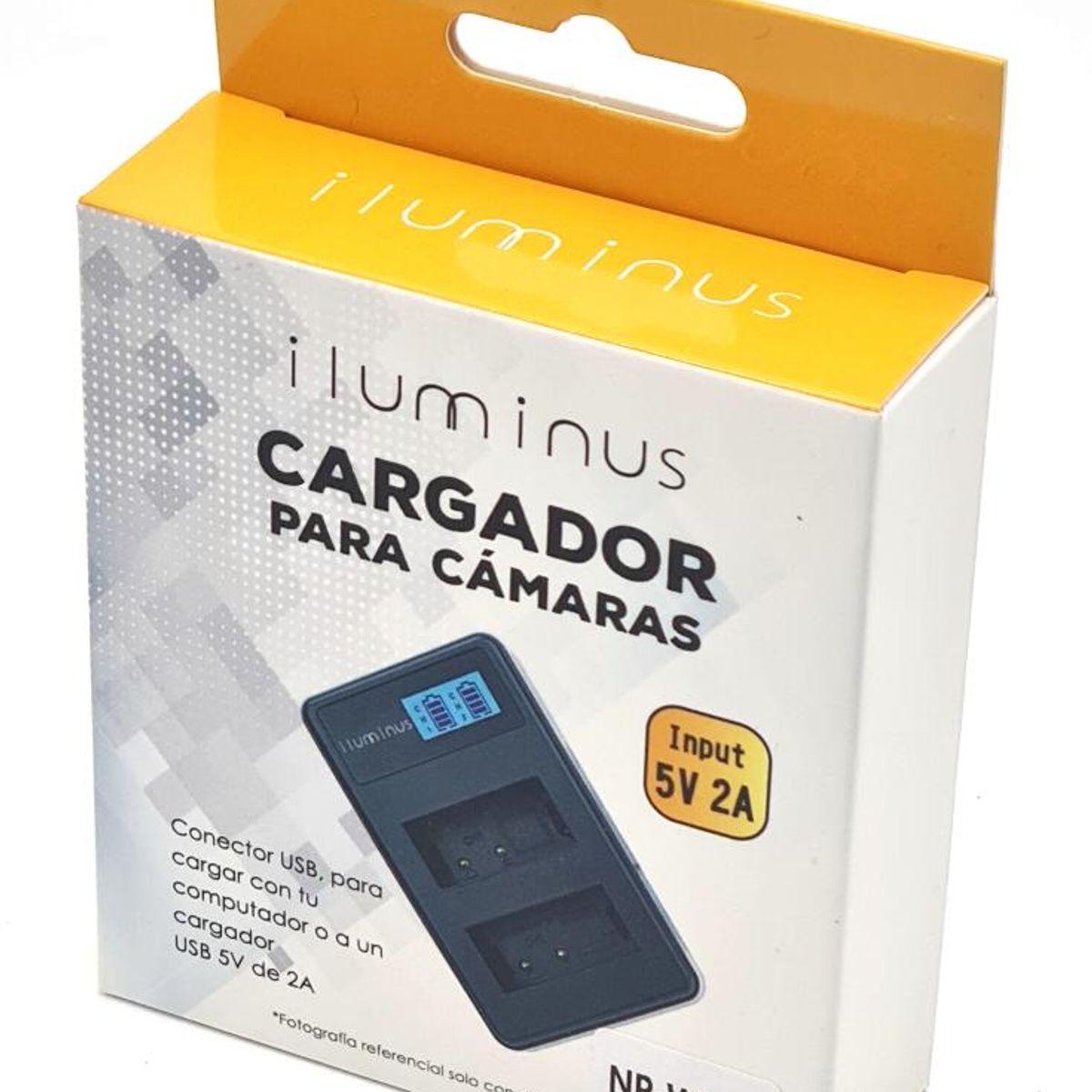 GENERICO - Iluminus Cargador Doble Para Baterías Fujifilm NP-W235