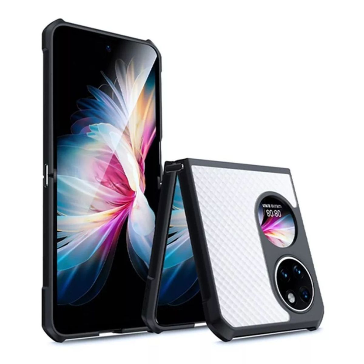 GENERICO - Carcasa Para Huawei P50 Pocket Militar Grade X Antigolpes