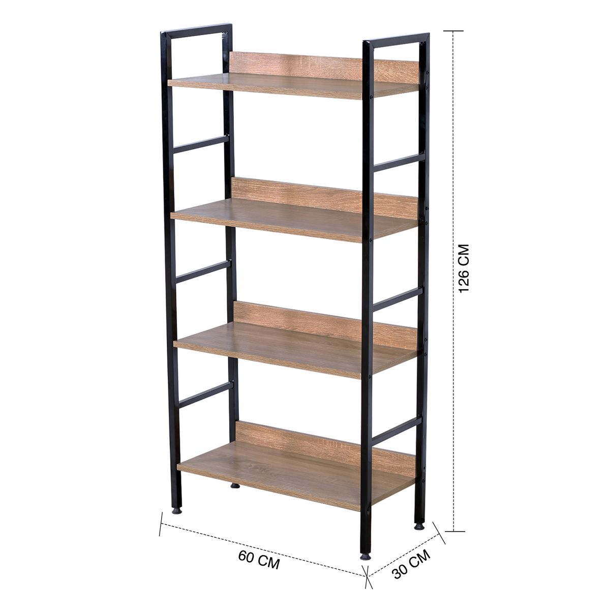 NOVAHUS - Estante Noruega 4 niveles Industrial