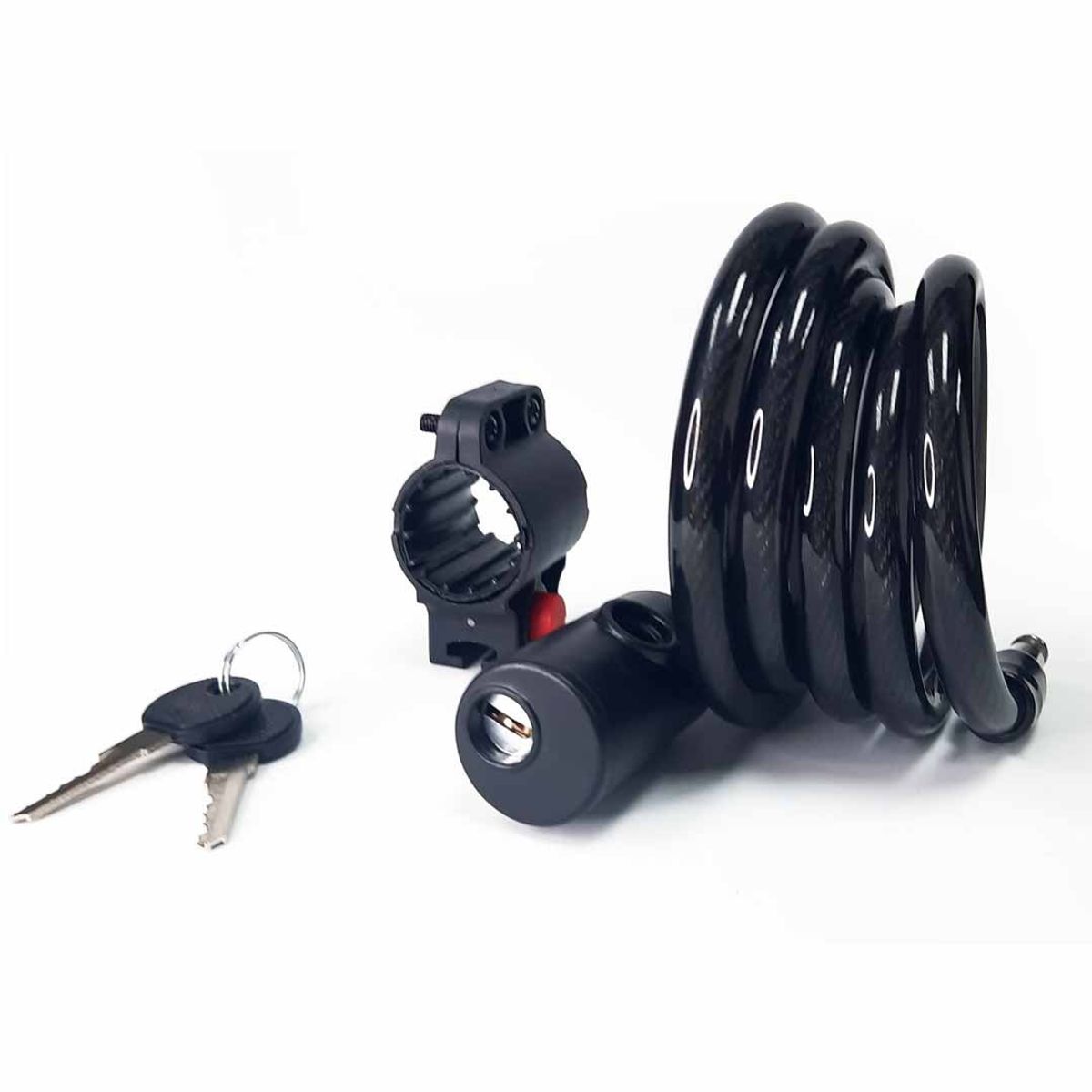 ONWHEELS - Candado Espiral OnWheels Con Llave 12x150mm