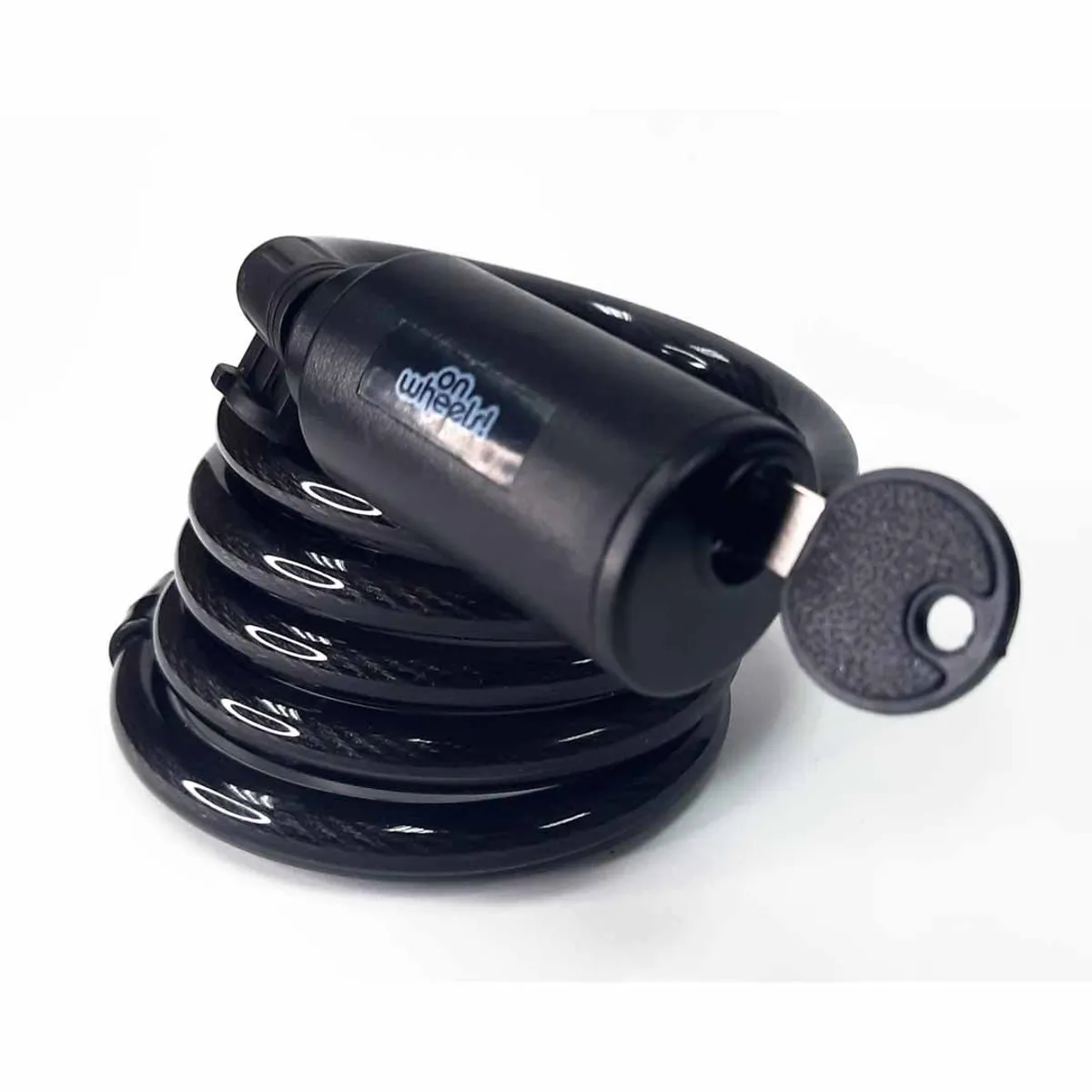 ONWHEELS - Candado Espiral OnWheels Con Llave 12x150mm