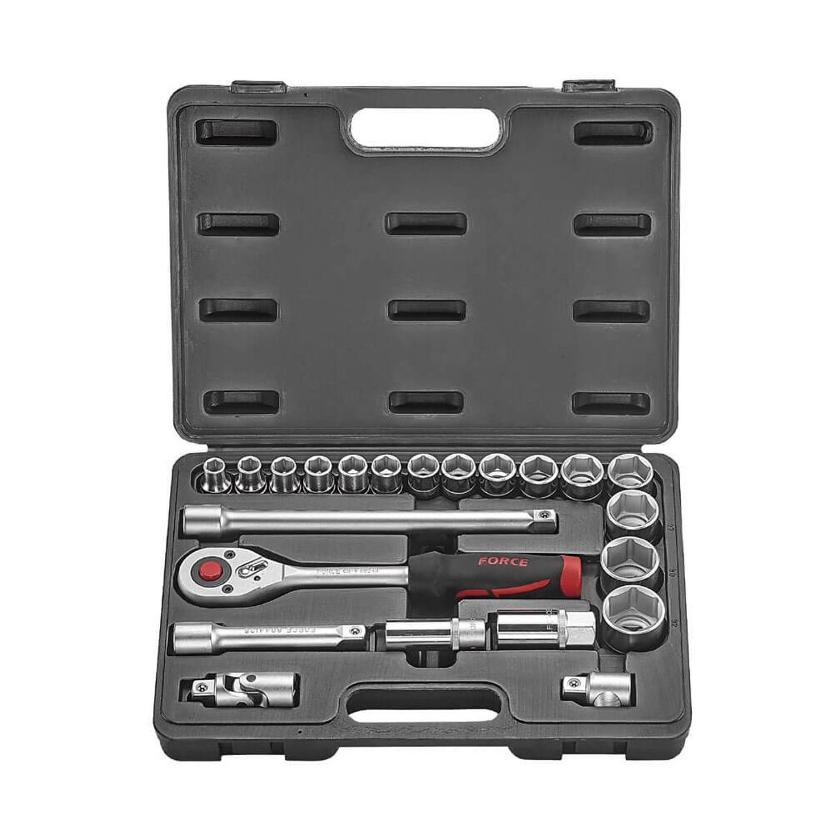 FORCE - Juego de Dados Hexagonales Force 1/2 - 22 piezas (en mm)