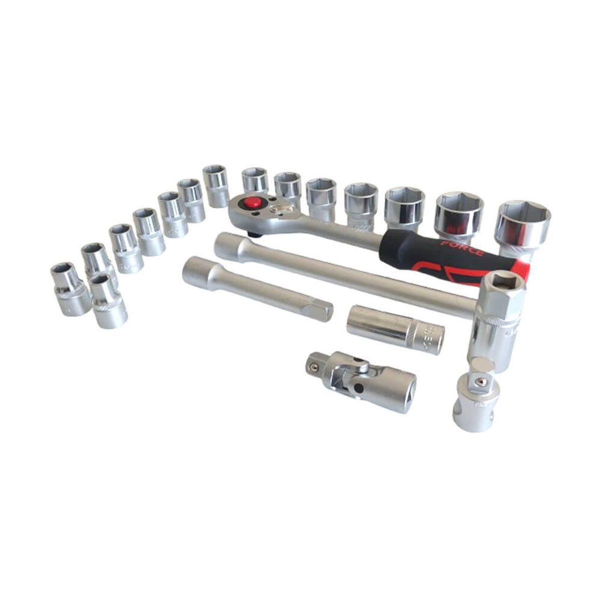 FORCE - Juego de Dados Hexagonales Force 1/2 - 22 piezas (en mm)