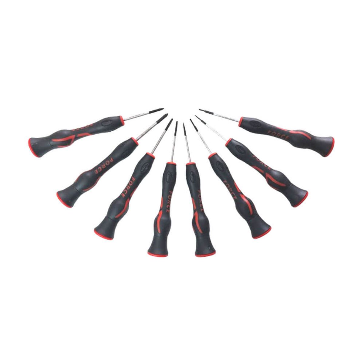 FORCE - Destornilladores y Alicates de Precisión Force - 11 piezas