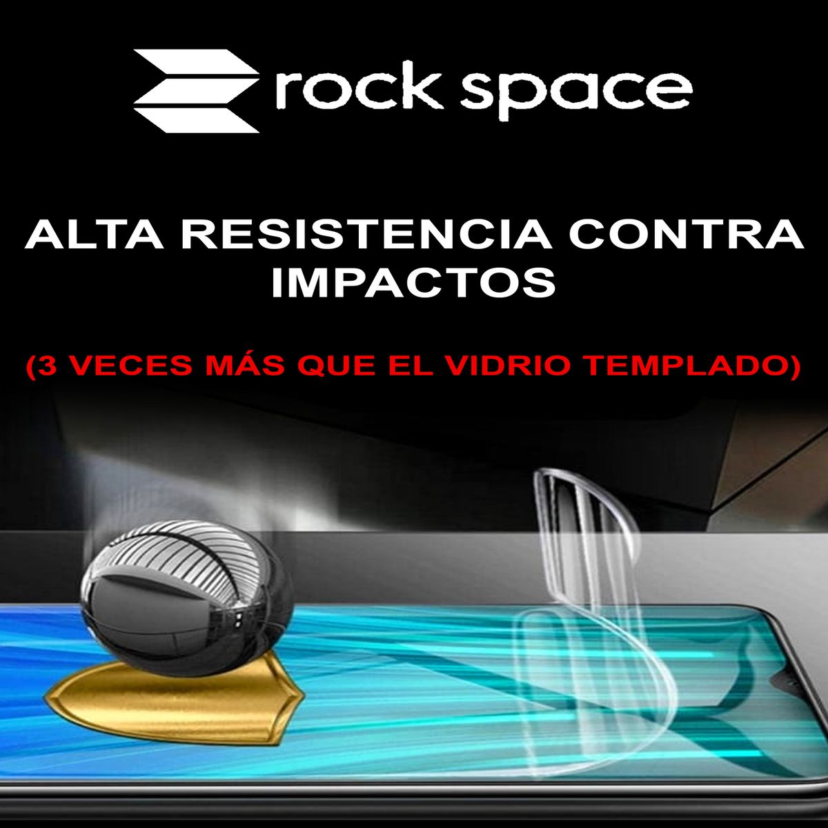 ROCK SPACE - Lamina Protectora Hidrogel Para Vivo Y300 Plus