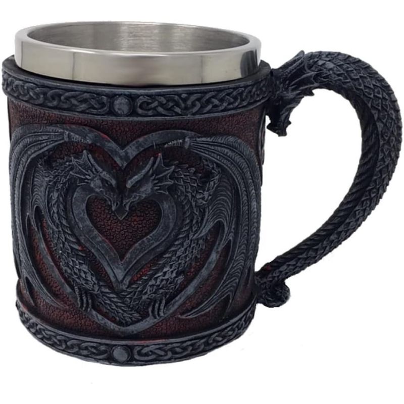 GENERICO - Tazón Game Of Thrones Dragones Targaryen Fire And Blood