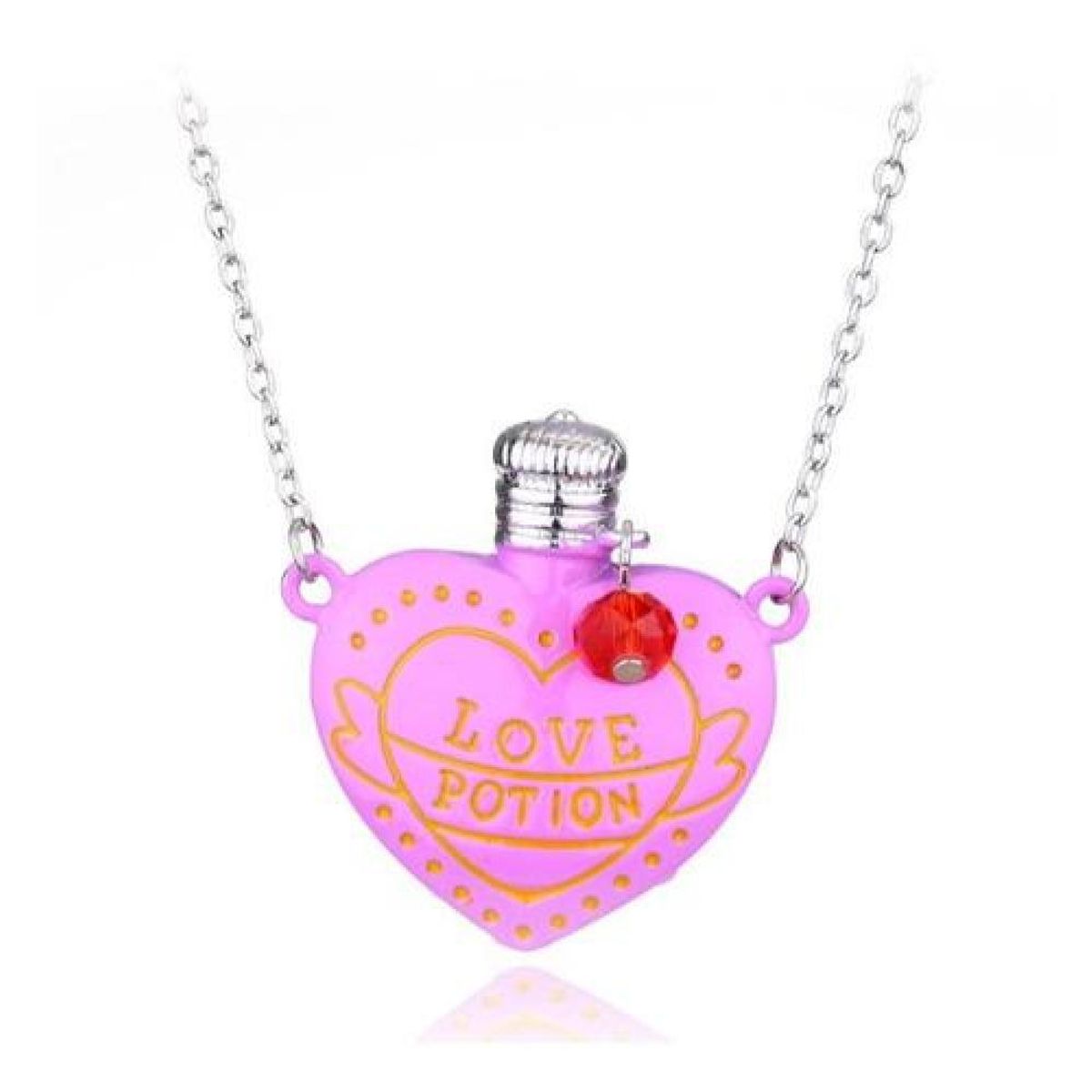 GENERICO - Collar Poción De Amor Harry Potter Hp Amortentia - Rosa
