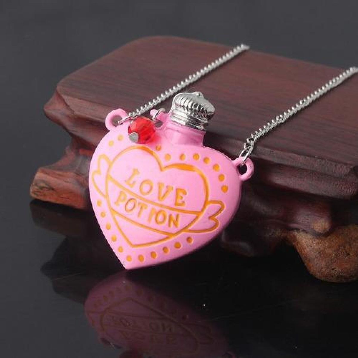 GENERICO - Collar Poción De Amor Harry Potter Hp Amortentia - Rosa