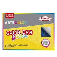 ARTEL - Artecolor Goma Eva glitter Cadhesivo