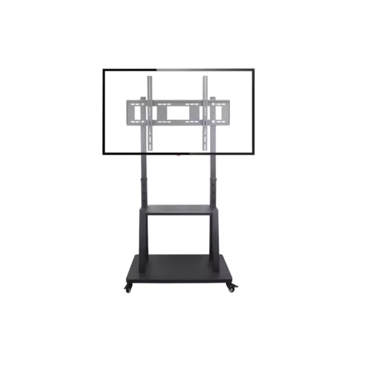 GENERICO - Soporte Tv Base Pedestal Con Ruedas Monitor 32 A 72p 155cm - Negro