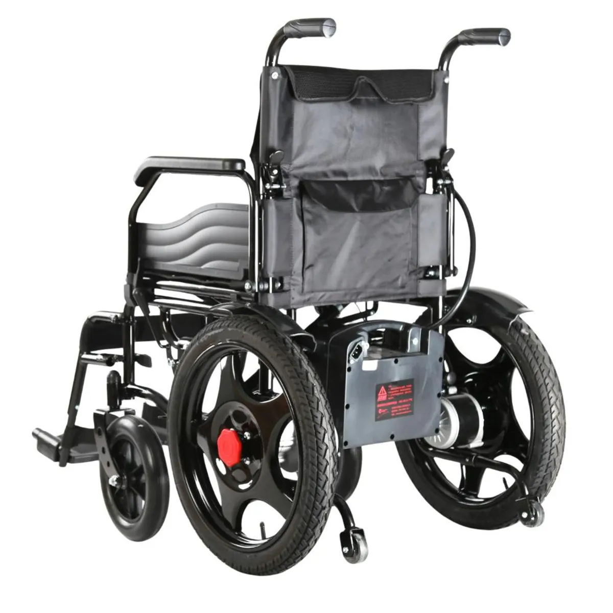 TOTAL - Silla De Ruedas Eléctrica Plegable Con Joystick - Negro