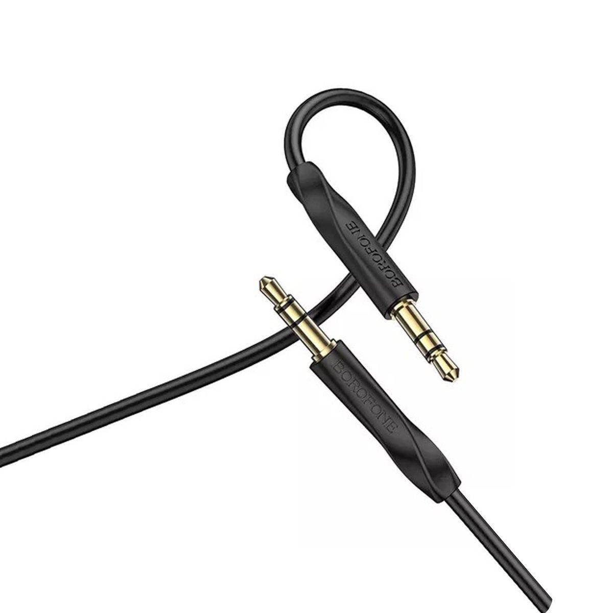 OEM - Cable Auxiliar Solo Audio Jack 3.5 a 3.5  1mts Borofone BL6