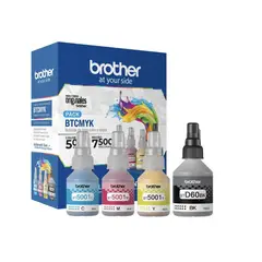 BROTHER - TINTA ORIGINAL BTD60 BK BT5001 C Y M DCP MFC