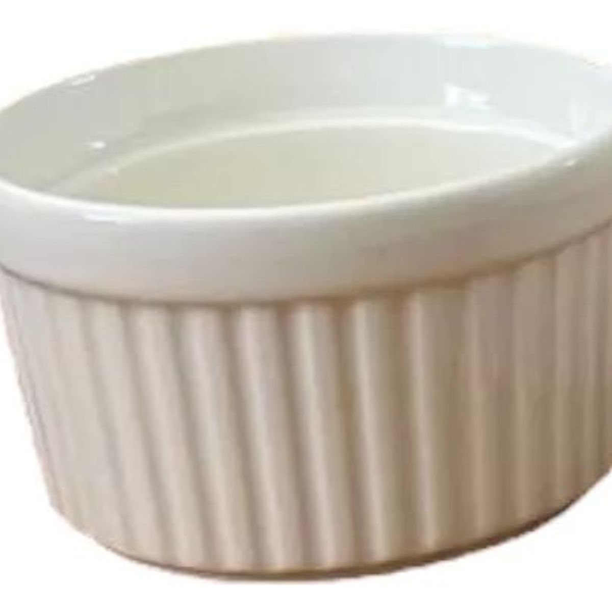 GENERICO - Ramekin Blanco Cerámica 45x11cm