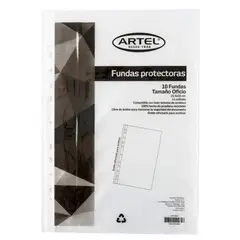 ARTEL - FUNDAS PROTECTORA OFICIO 10 UNID