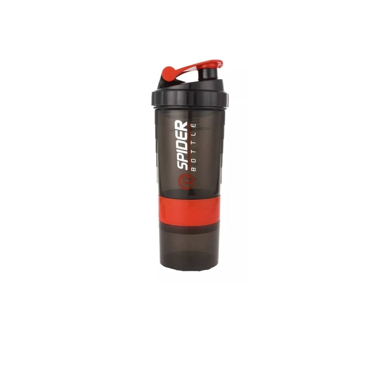 SPIDER TECH - Botella Deportiva Shaker Proteina Mezclador Batidos Fitness