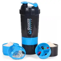 SPIDER TECH - Botella Deportiva Shaker Proteina Mezclador Batidos Fitness