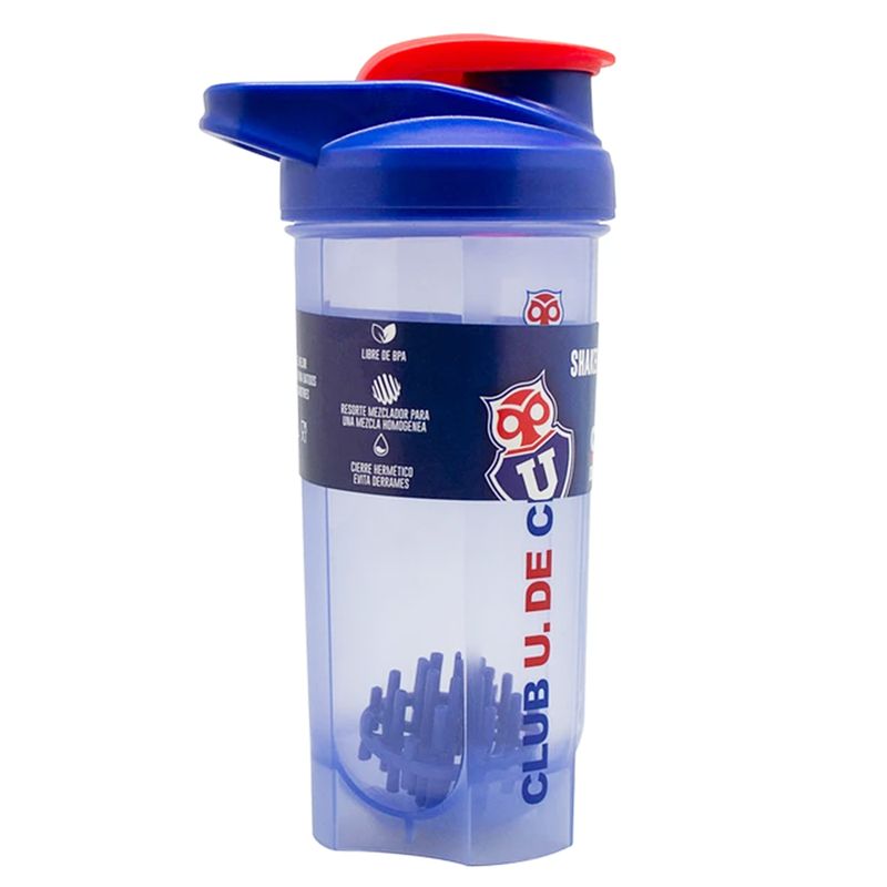 KEEP - Botella Sport Shaker U De Chile 800ml Gym Mezclador