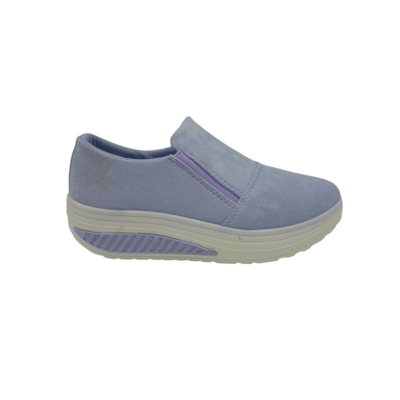 PAND G - Zapato Panchita Purpura Plataforma