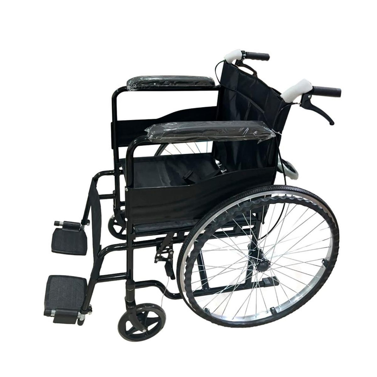 DE TODO Y MAS - Silla De Ruedas Estándar Liviana Modelo Pro Chair - Negro