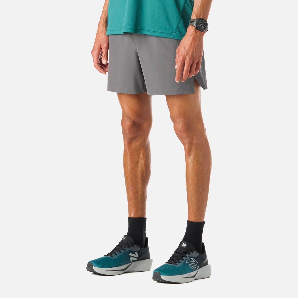 VULCANO - Short Deportivo Running 5" Hombre Tempo