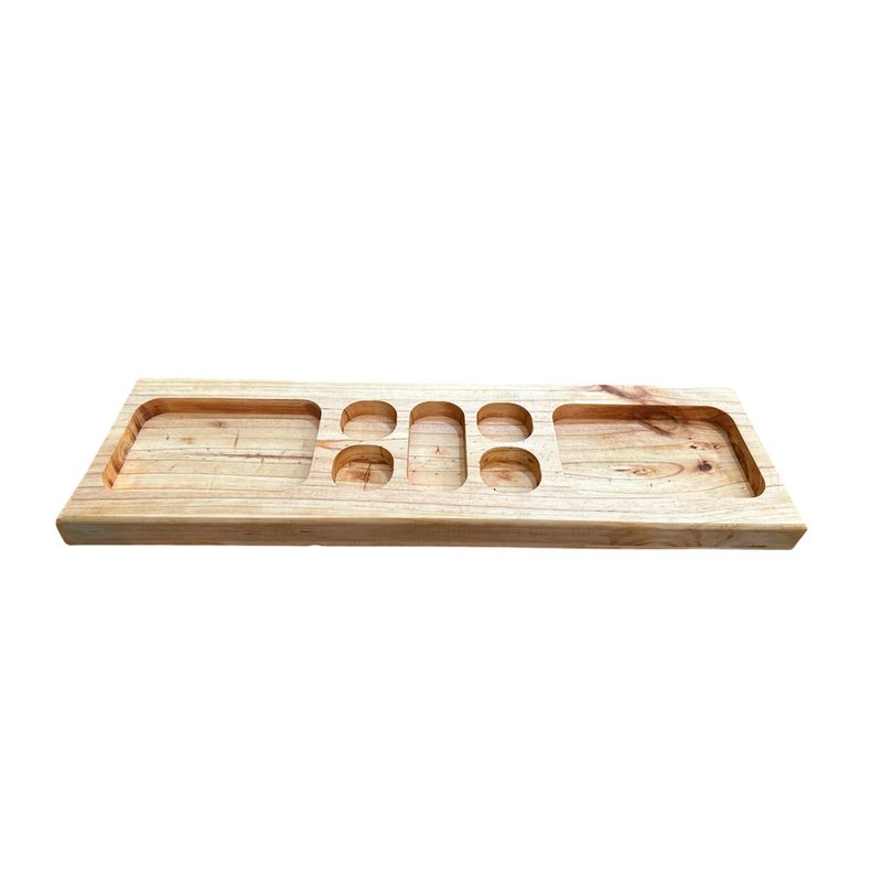 GENERICO - Tabla De Picoteo, Picadillo O Cocktail Mod 1,  80x23x4 Cm