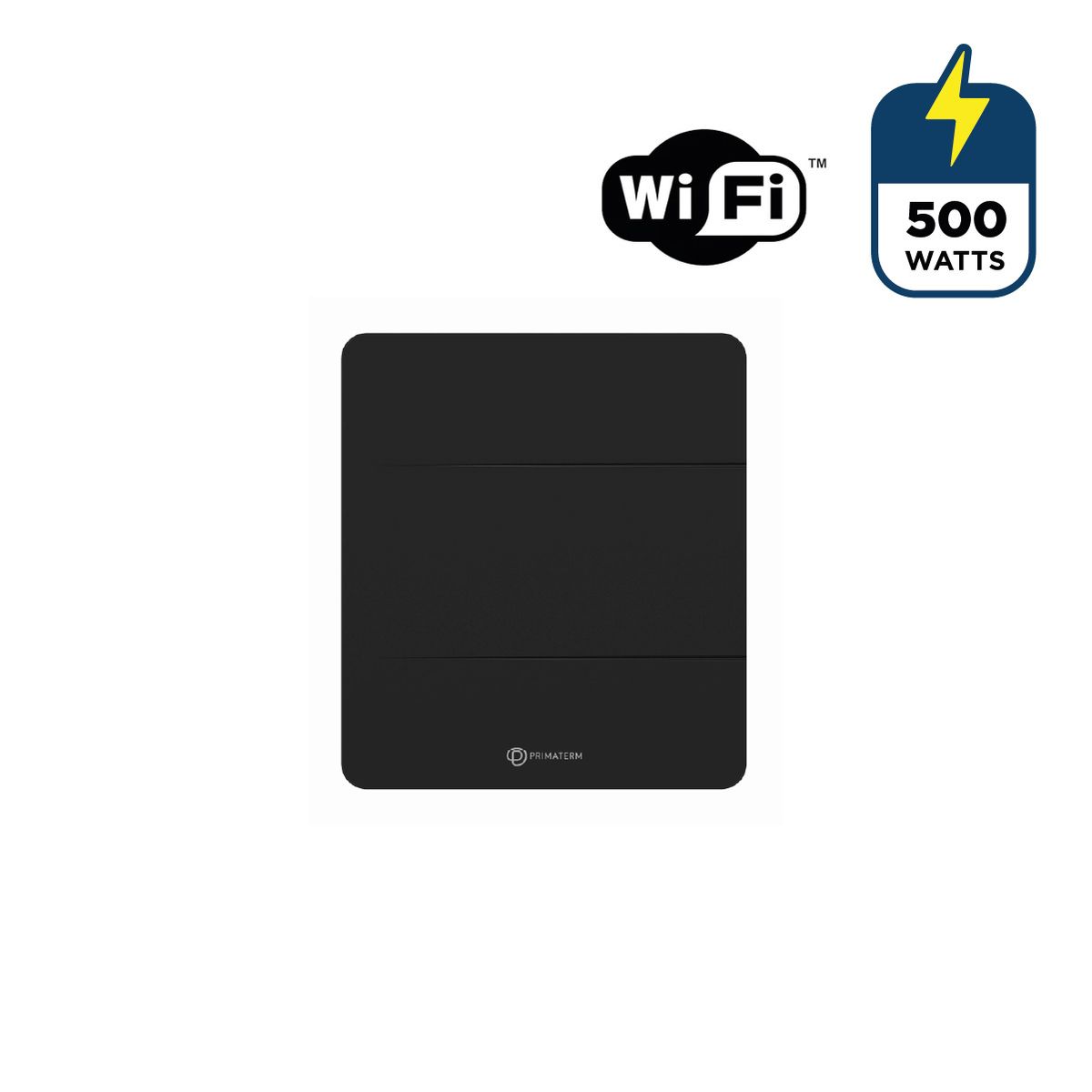 PRIMATERM - Radiador Calefactor Ónix Cerámico Wifi Antracita 500w PRIMATERM