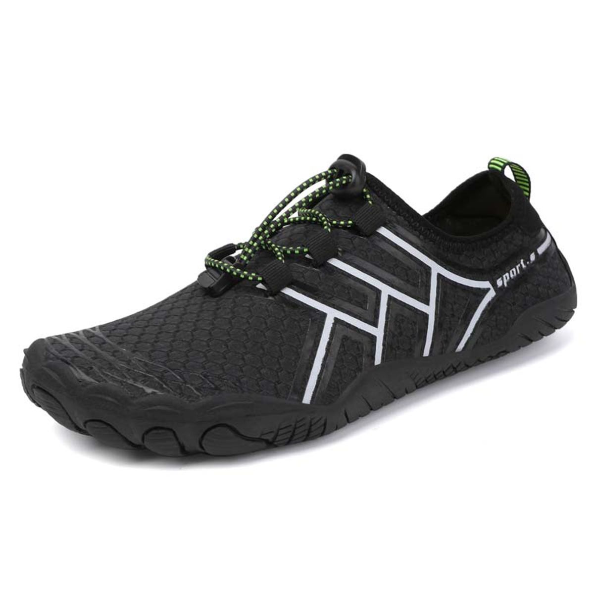 SHANDIAN - Zapatos de agua hombre unisex secado rapido campo playa