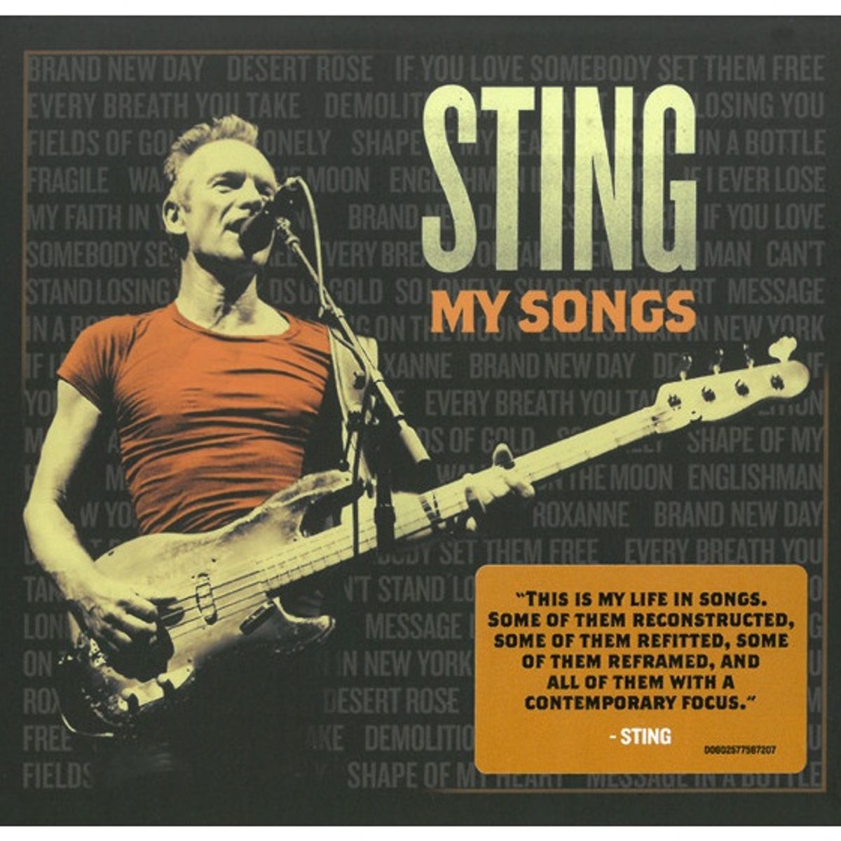 HITWAY MUSIC - STING - MY SONGS DIGIPACK - CD