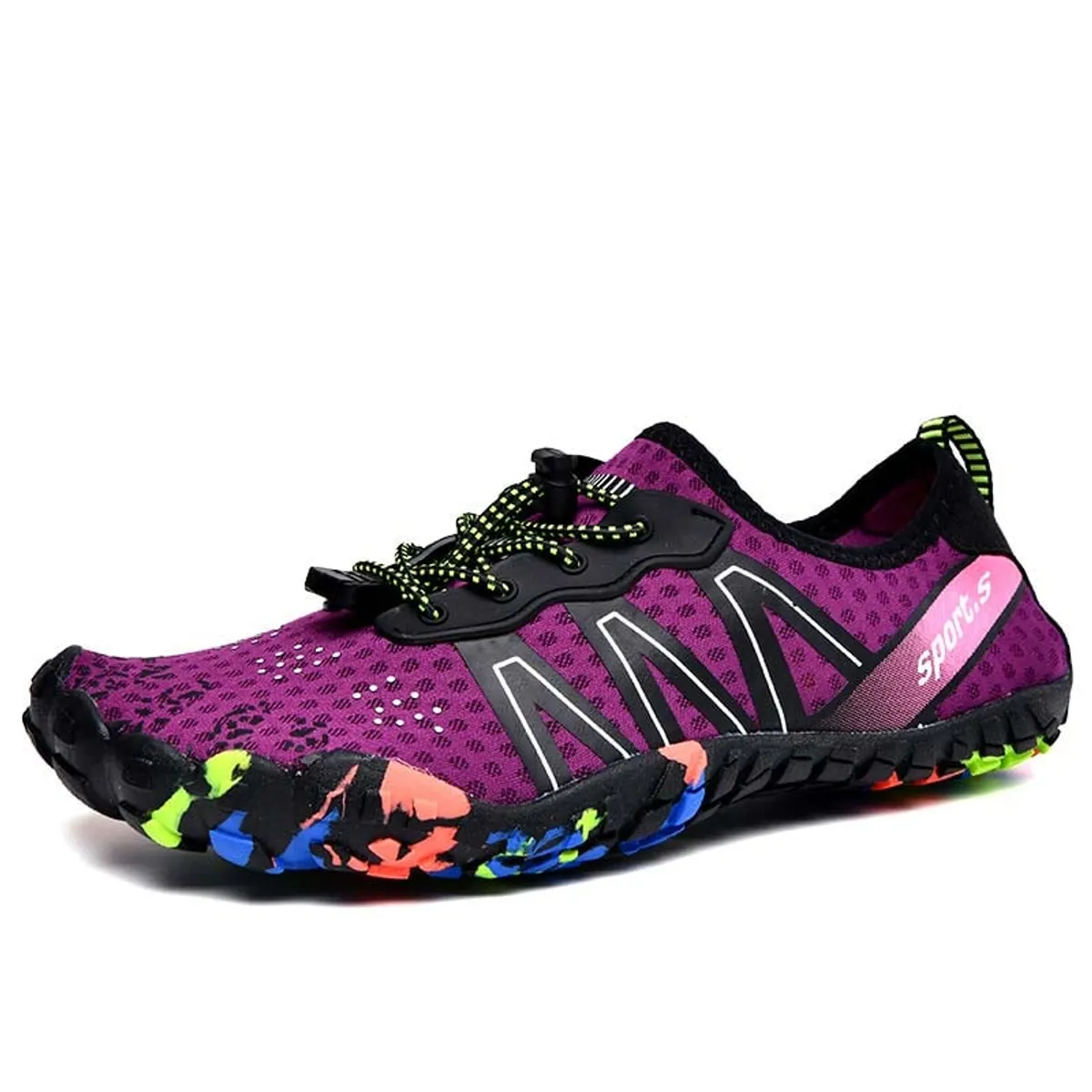 SHANDIAN - Zapatos de agua hombre unisex secado rapido campo playa
