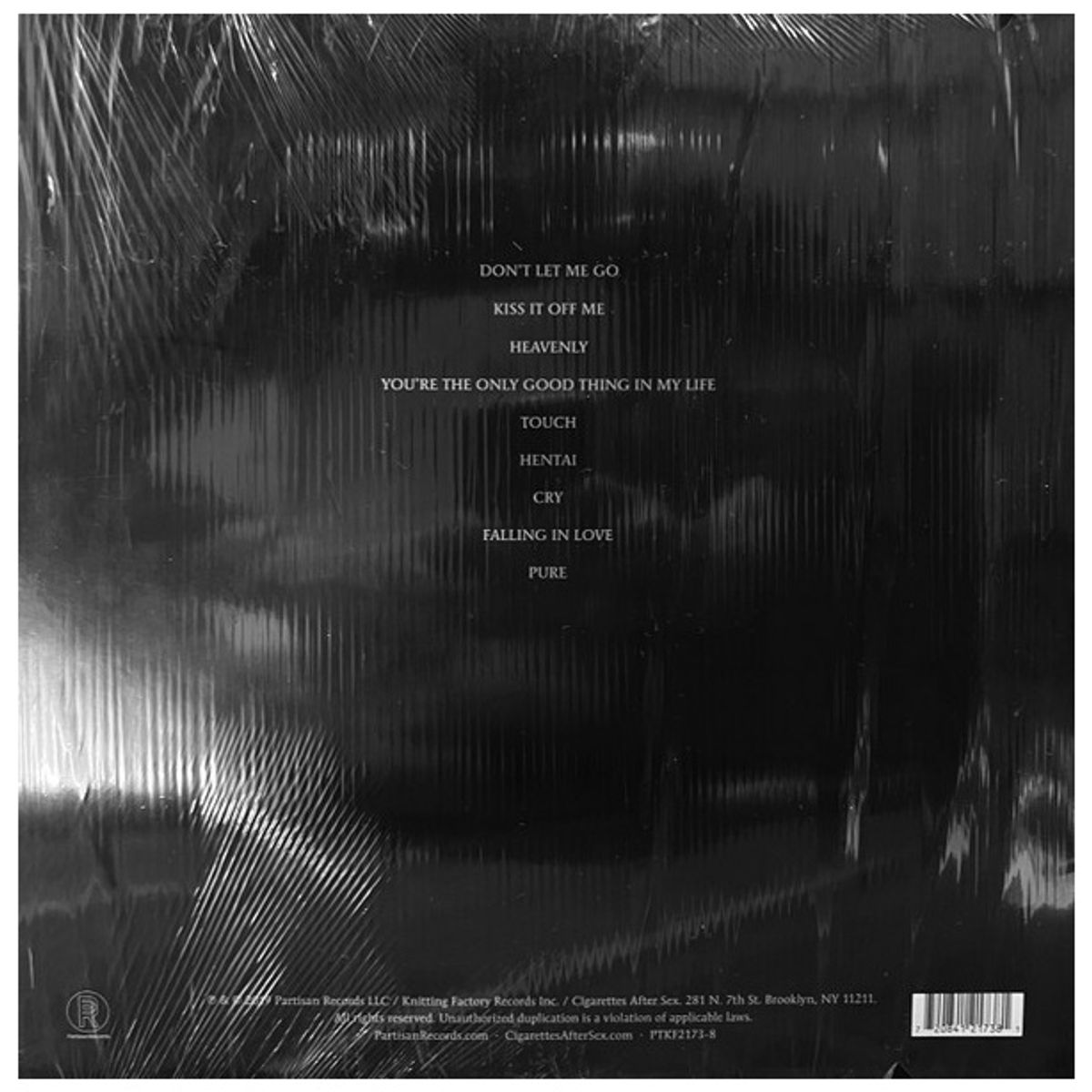 HITWAY MUSIC - CIGARETTES AFTER SEX - CRY DELUXE BOOK POSTER - VINILO