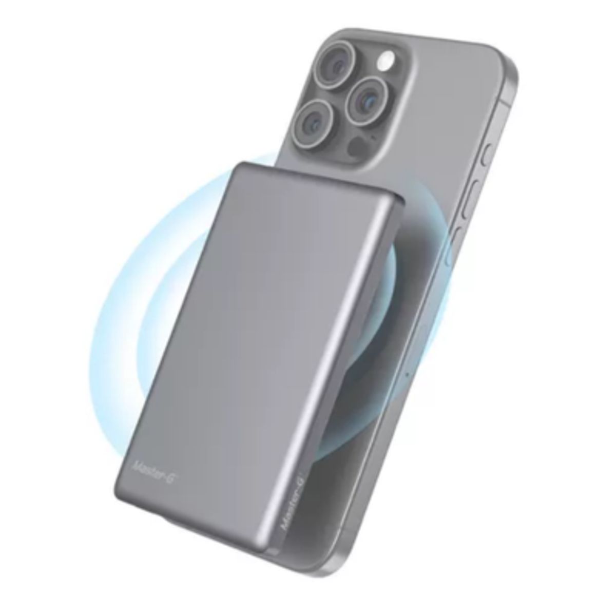 MASTER G - Cargador Inalámbrico Powerbank Magsafe 5.000 Mah Compatible Con iPhone Master-g