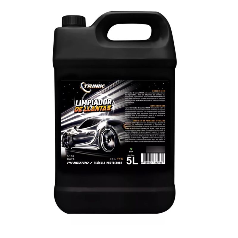 GENERICO - Limpiador De Llantas Premium Trinik 5 L