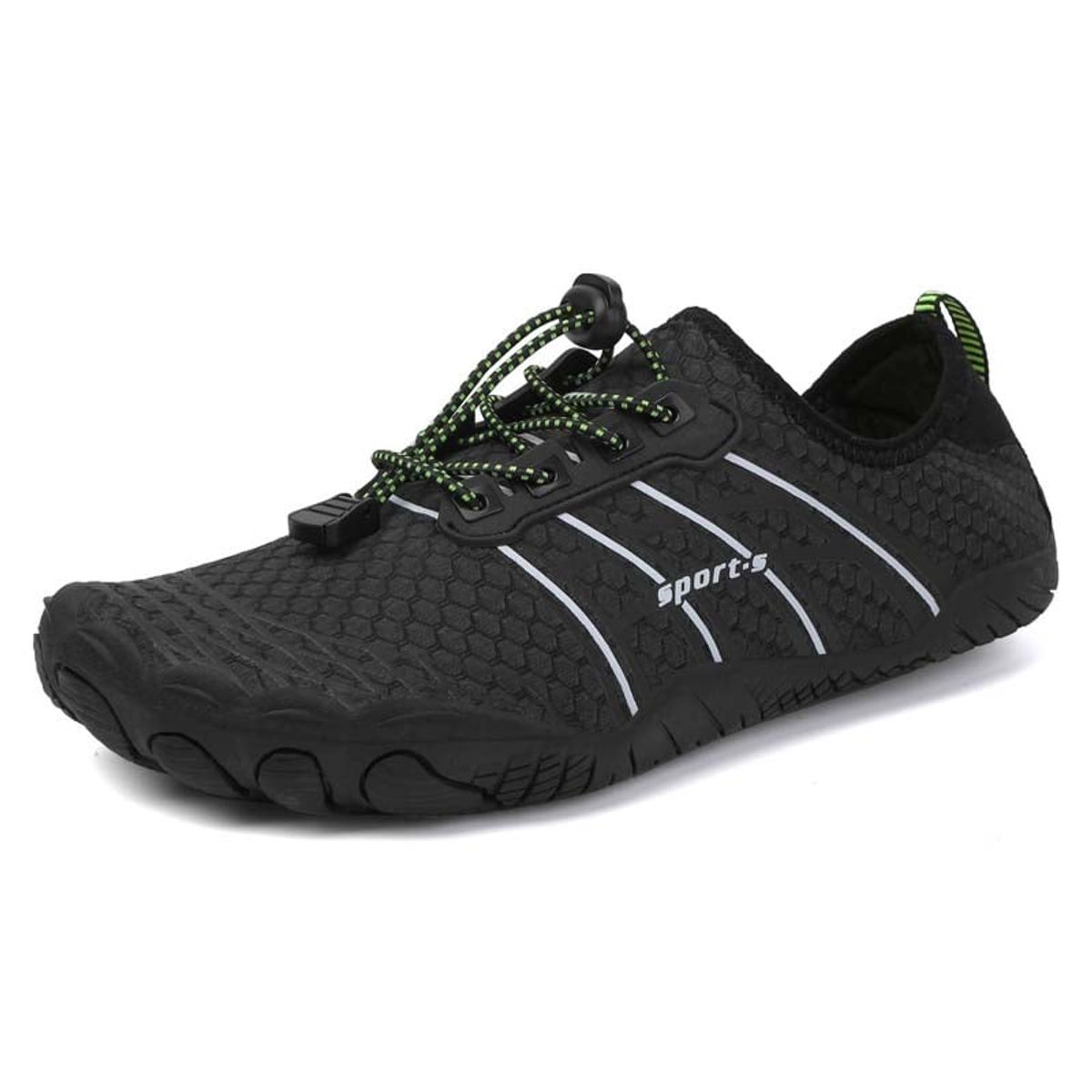 SHANDIAN - Zapatos de agua hombre unisex secado rapido campo playa