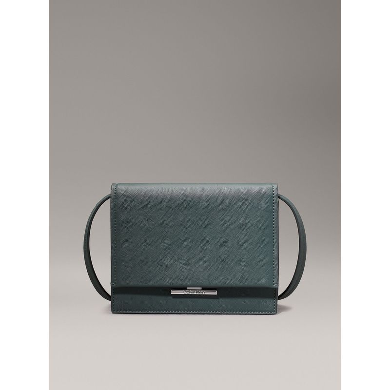 CALVIN KLEIN - Bandolera CK Linear Verde Calvin Klein