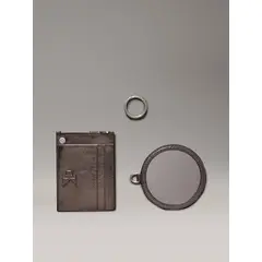 CALVIN KLEIN - Set de Regalo Billetera + Espejo Gris