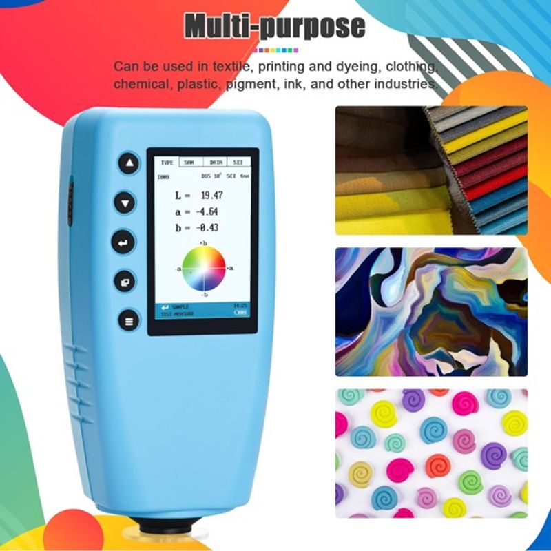 GENERICO - Colorímetro Analizador De Color Digital WR-10QC
