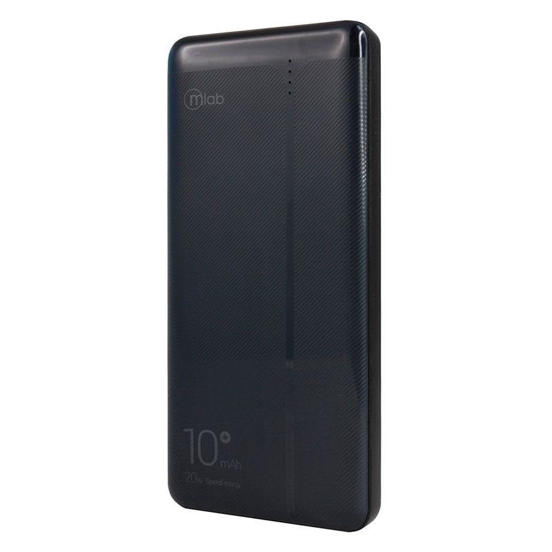MICROLAB - Bateria Externa Cargador Portátil Powerbank 10.000Mah Speed