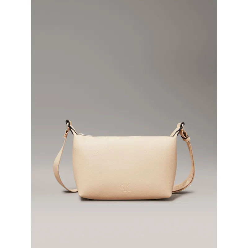 CALVIN KLEIN - Cartera Over Webbing Beige Calvin Klein