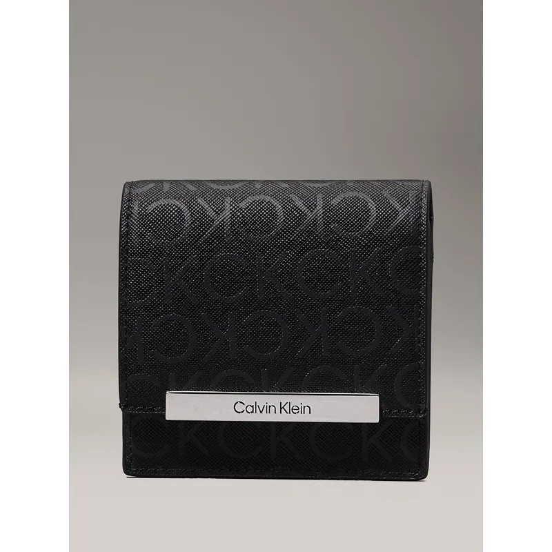 CALVIN KLEIN - Billetera CK Linear Negro Calvin Klein