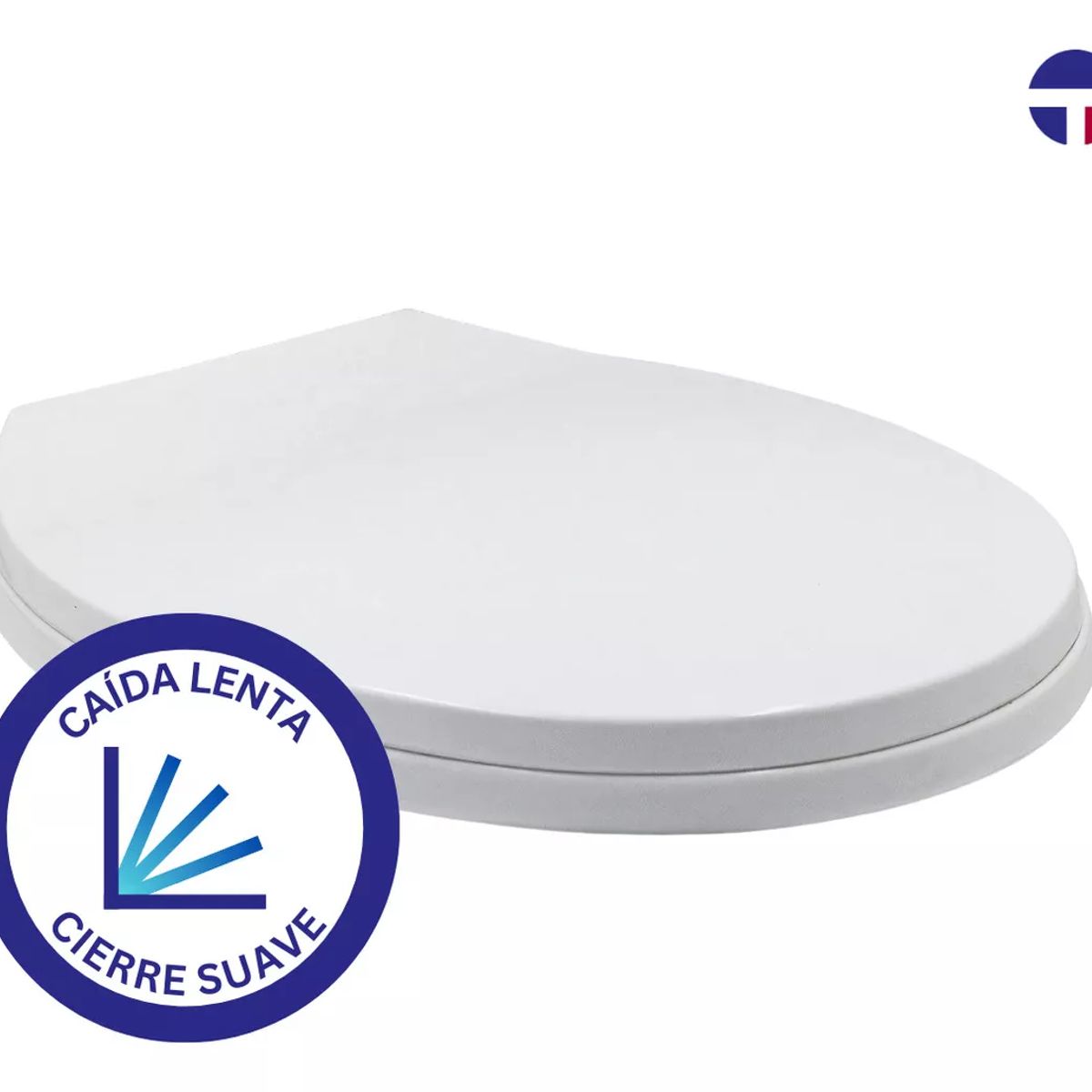 TAUMM - Asiento Y Tapa De Cierre Lento De Wc Blanca Fuscher Taumm