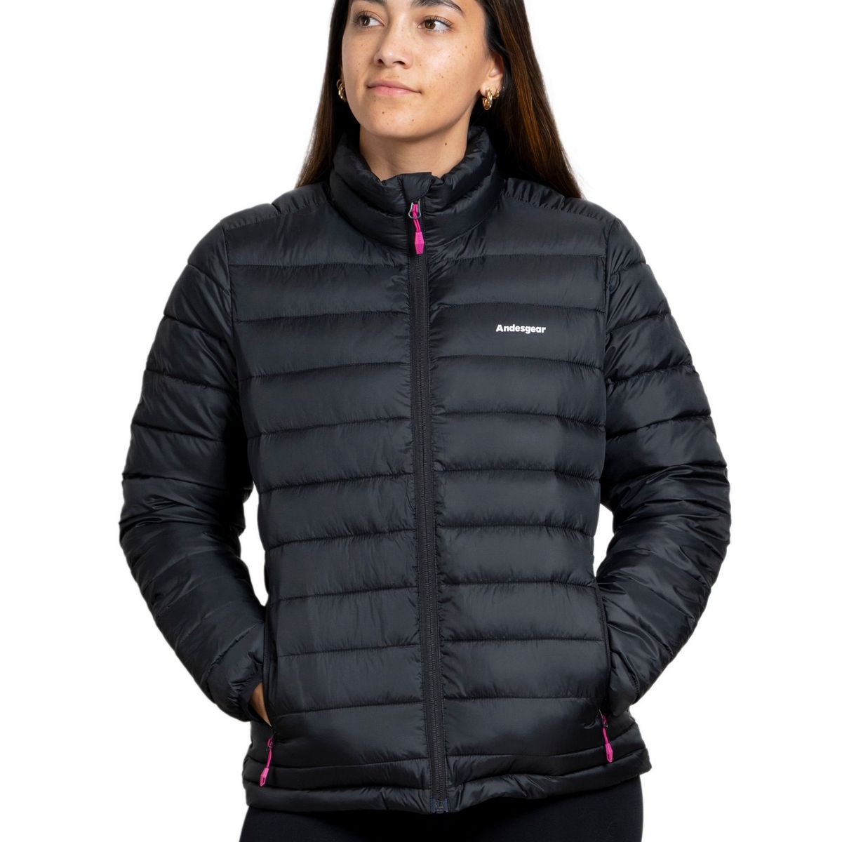 ANDESGEAR - Chaqueta Mujer Nilque Negro Andesgear